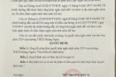 Công bố quyết toán ngân sách năm 2024