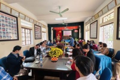 ĐÓN ĐOÀN ĐÁNH GIÁ NGOÀI CỦA SỞ GIÁO DỤC NAM ĐỊNH